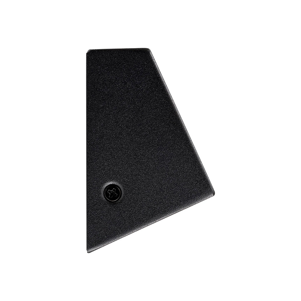 Taper 1.5W 12V DC G4 LED Cool White Mini Step Light Matt Black - HV3608C-BLK