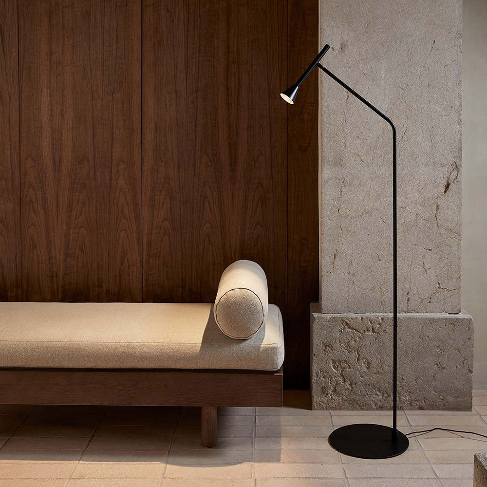 Lyb LED Floor Lamp Matt Black - ARO.P1274/NEG