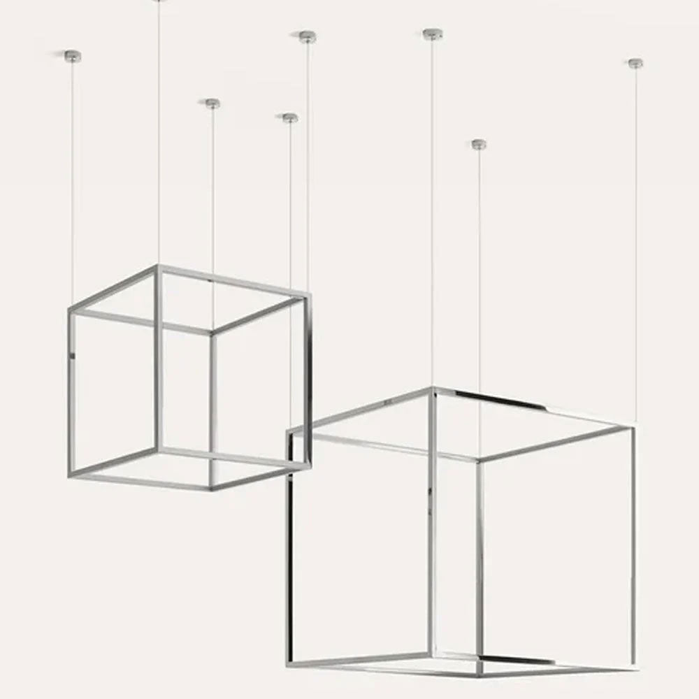 Cube-X LED Pendant Chrome Large - ARO.C1213/65/CHR