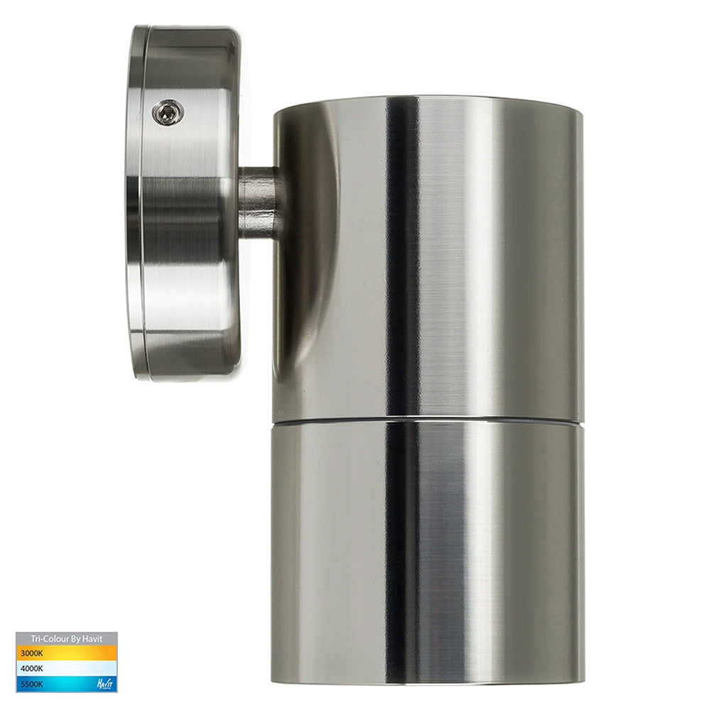 Tivah 5W CCT 12V DC MR16 LED Fixed Wall Light 316 Stainless Steel - HV1107MR16T