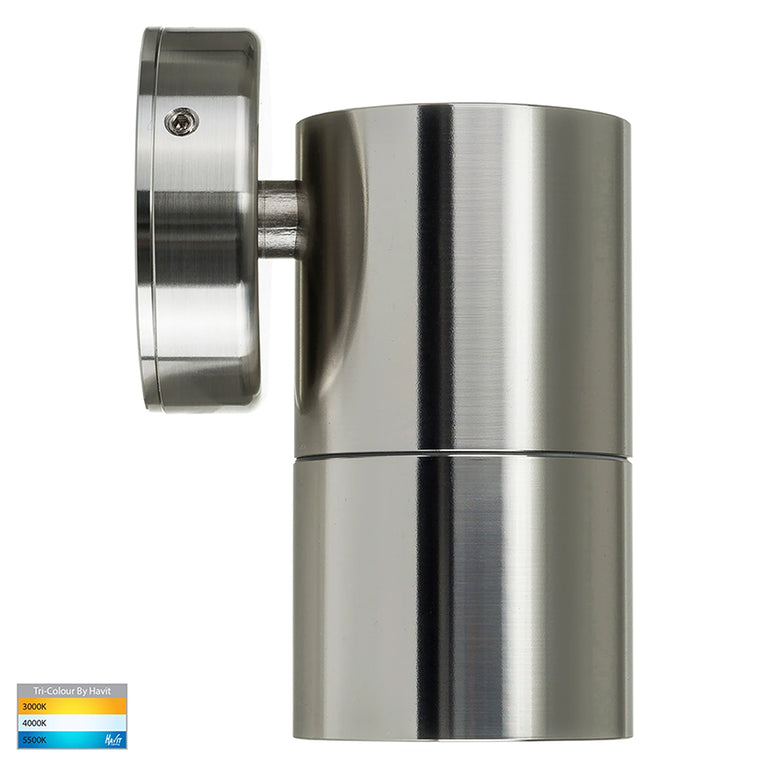 Tivah 5W CCT 12V DC MR16 LED Fixed Wall Light 316 Stainless Steel - HV1107MR16T