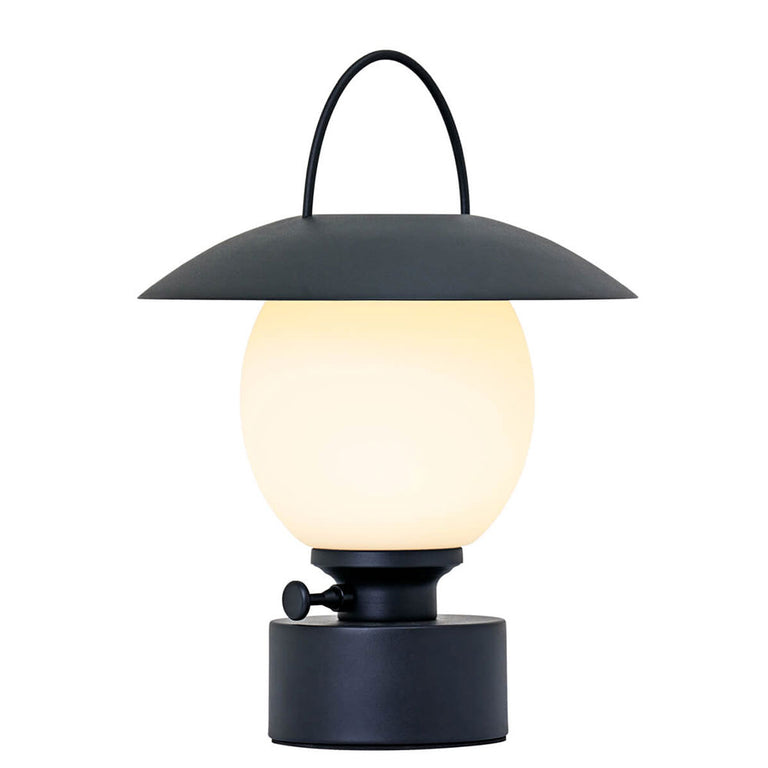 Castro 3W LED Portable Rechargeable Table Lamp Sand Black / Warm White - 4002630-4007