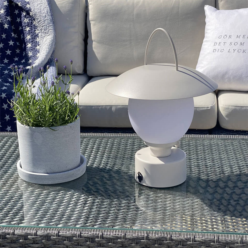 Castro 3W LED Portable Rechargeable Table Lamp Beige / Warm White - 4002630-5504