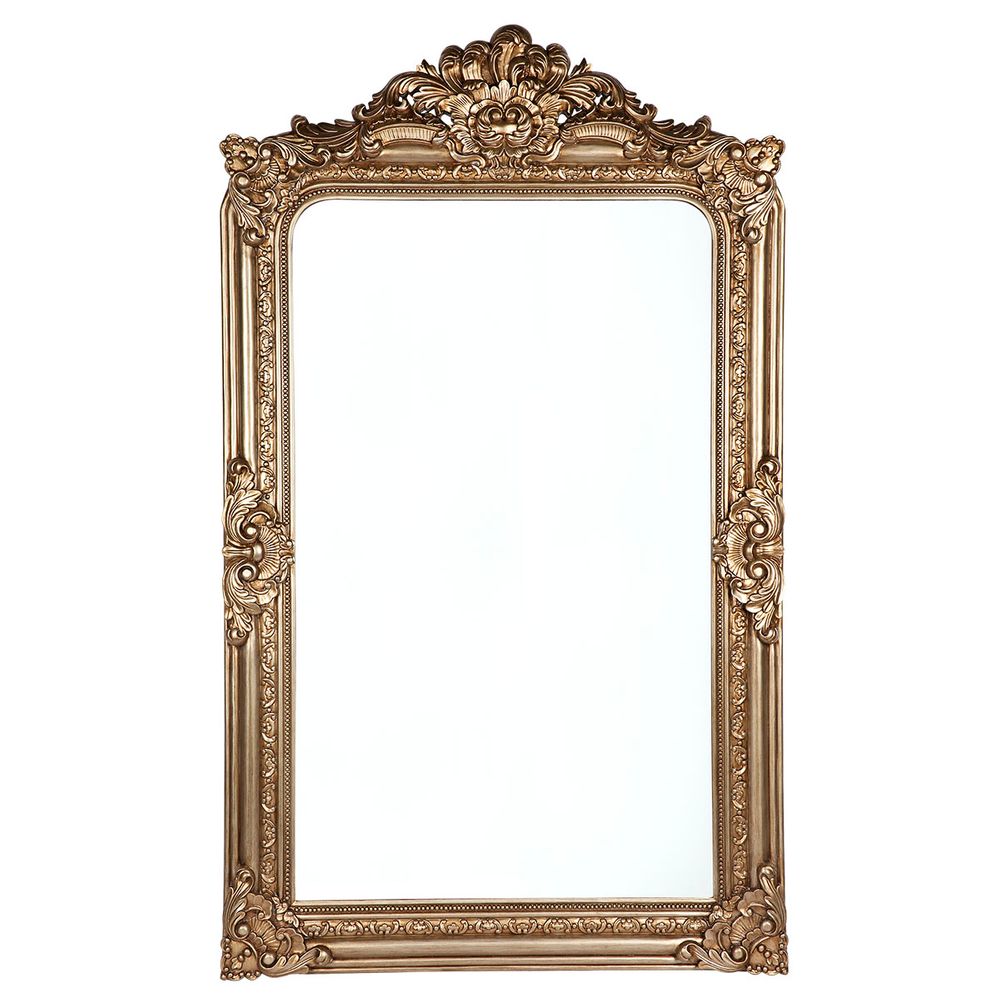 Elizabeth Floor Mirror Antique Gold - 40423