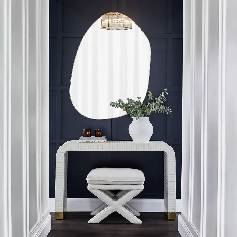 Pollock Wall Mirror Small Antique Gold - 40514