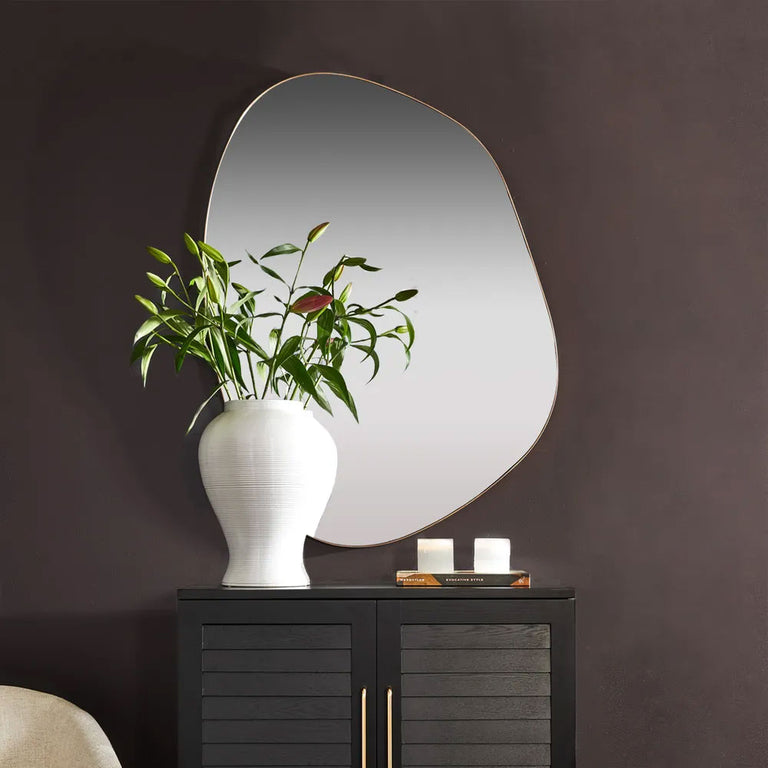 Pollock Wall Mirror Small Antique Gold - 40514