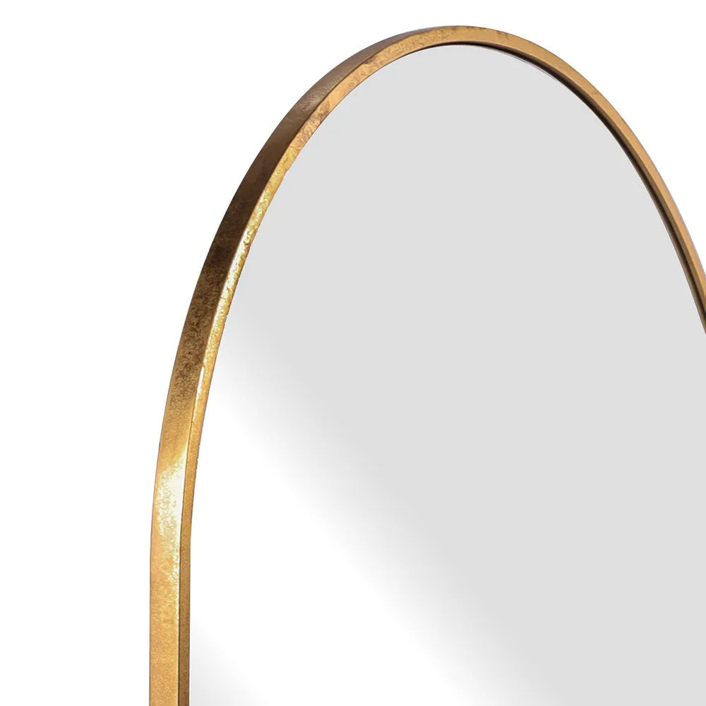 Archibald Floor Mirror Gold Leaf - 40534