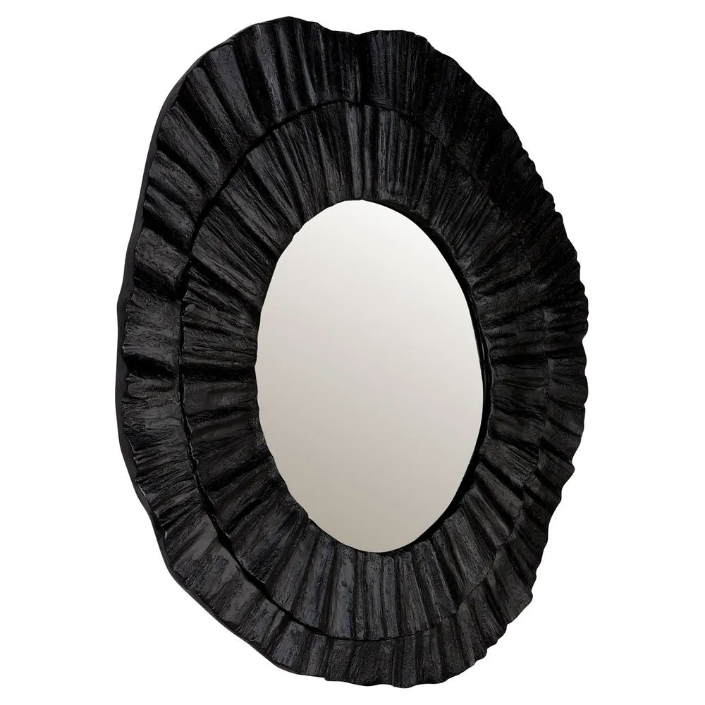 Corfu Wall Mirror Balck - 40560