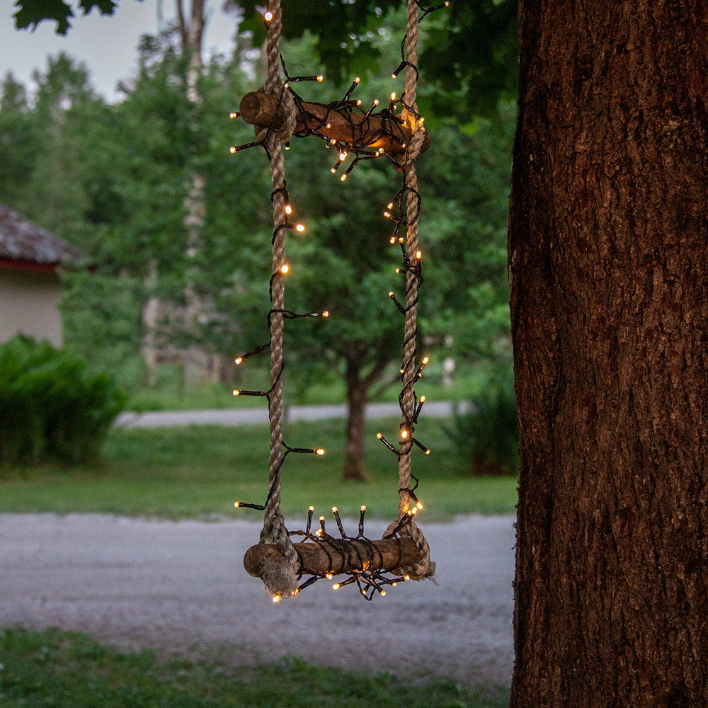 Akku 160 LED Battery Operated 11.2 Meter Fairy Party Lights Warm White - 411077