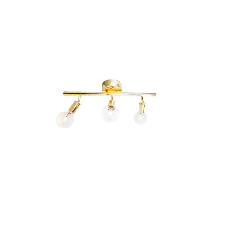 Row 3 Light Spotlight Brass - 4200160-6509