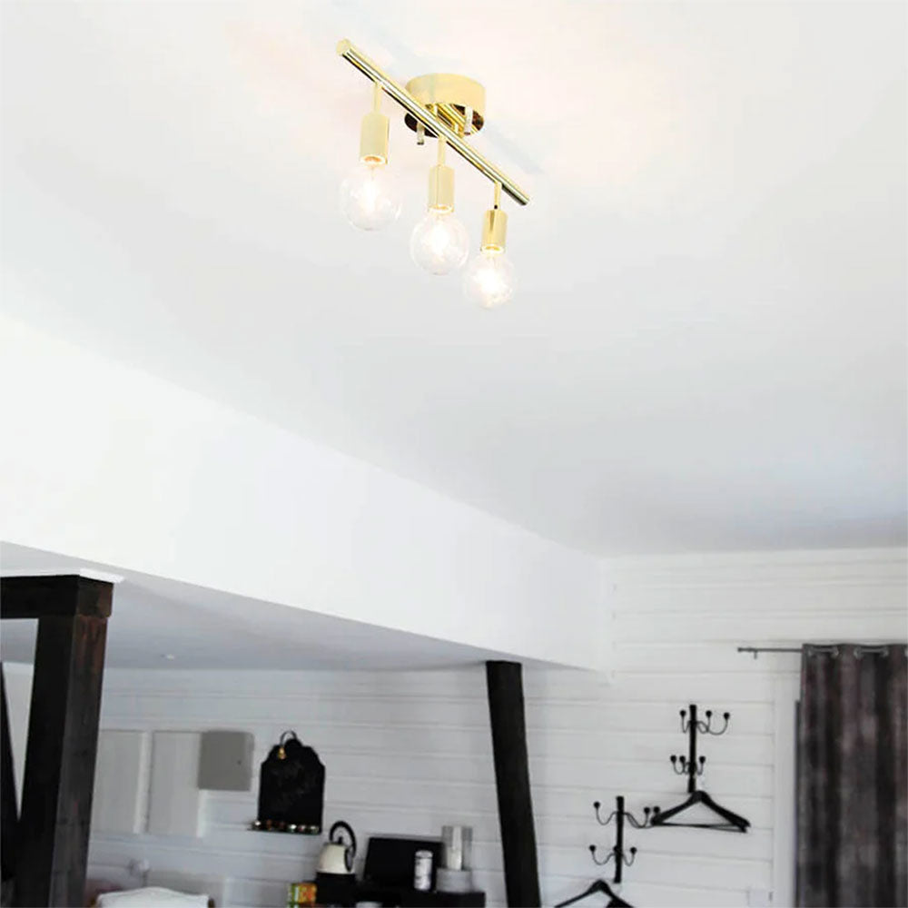 Row 3 Light Spotlight Brass - 4200160-6509