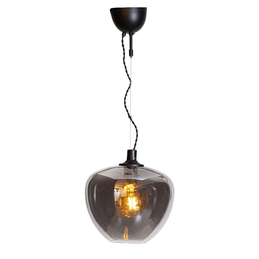 Bellissimo 1 Light Pendant Smoke Grey - 4200570-4505