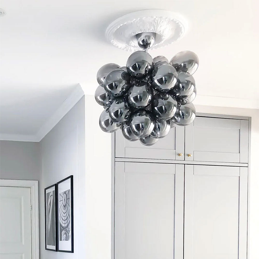 Gross Grande 8 Light Pendant Smoke Grey - 4200650-4505