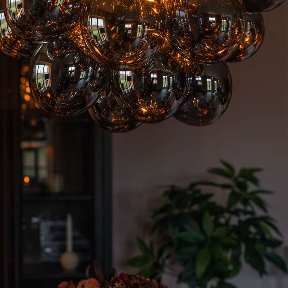 Gross Grande 8 Light Pendant Smoke Grey - 4200650-4505