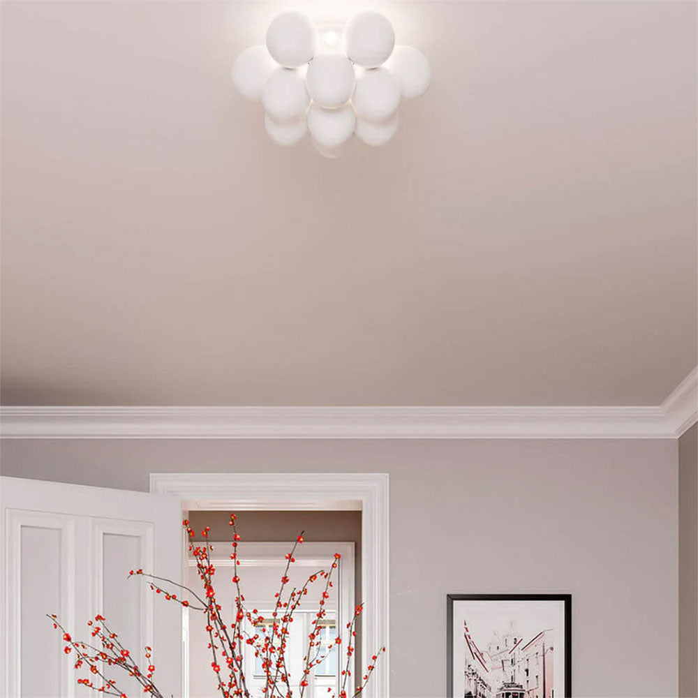 Gross 3 Light Ceiling Light Matt White - 4200660-5002