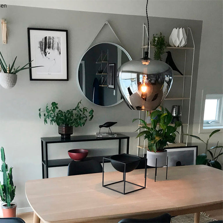 Bellissimo Grande 1 Light Pendant Smoke Grey - 4200870-4505