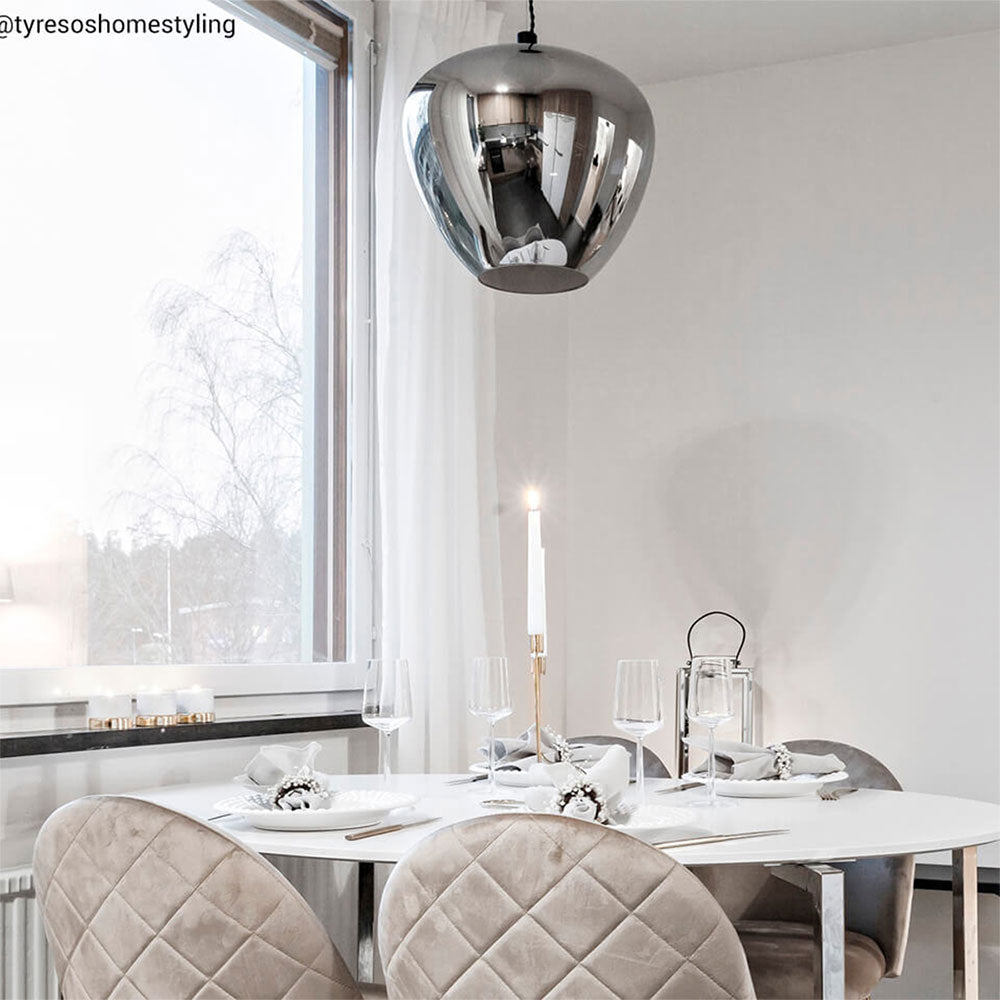 Bellissimo Grande 1 Light Pendant Smoke Grey - 4200870-4505