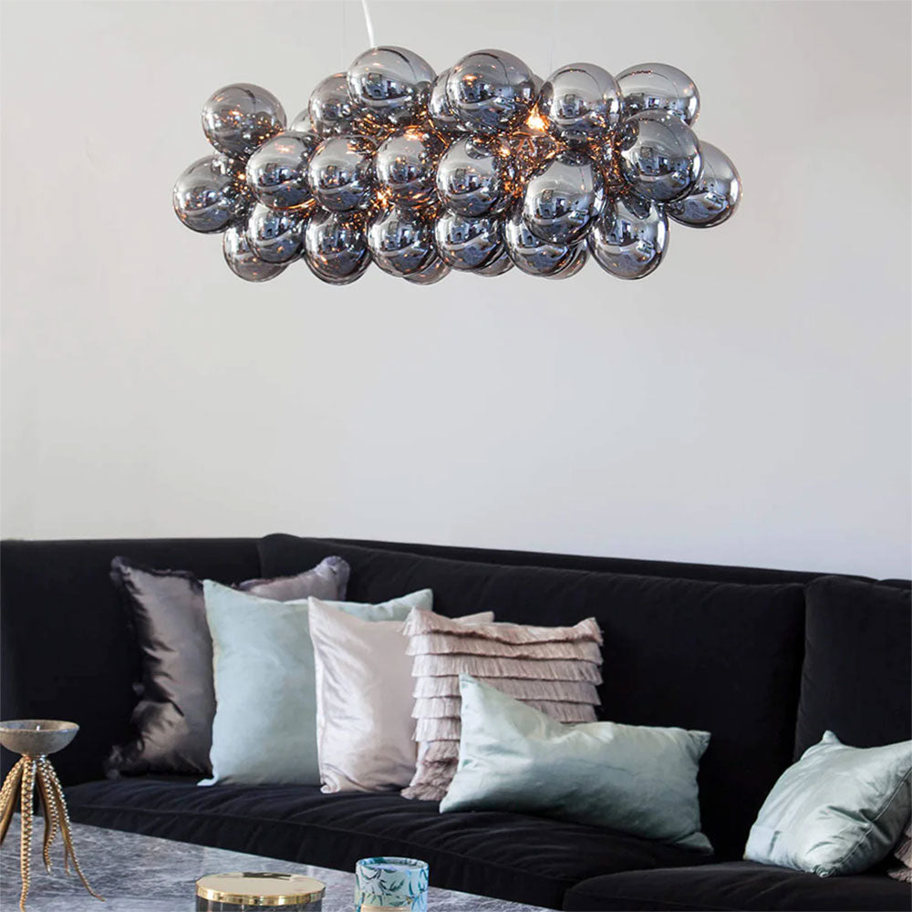Gross 8 Light Bar Pendant Smoke Grey - 4200880-4505