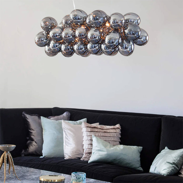 Gross 8 Light Bar Pendant Smoke Grey - 4200880-4505