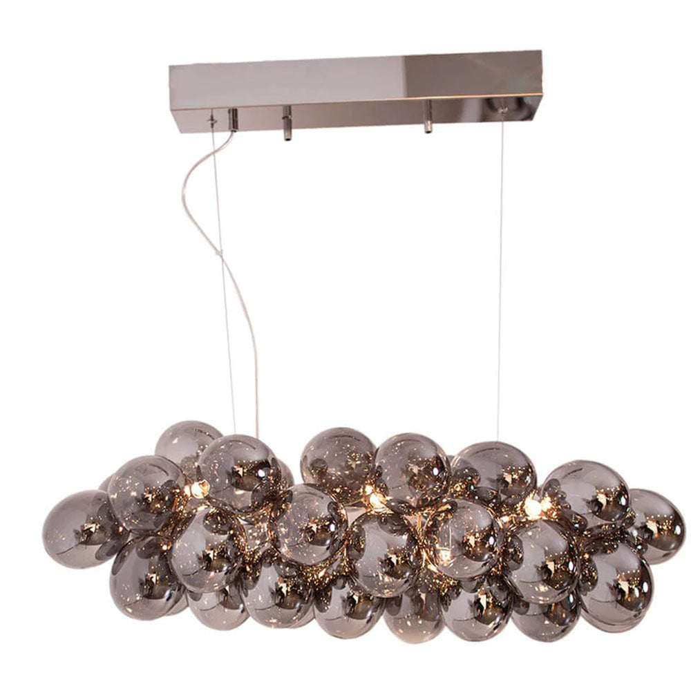 Gross 8 Light Bar Pendant Smoke Grey - 4200880-4505