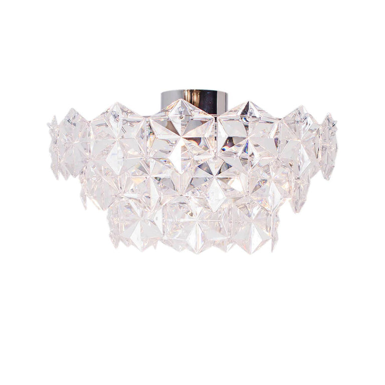 Monarque 3 Light Ceiling Light Chrome / Clear - 4200950-6510