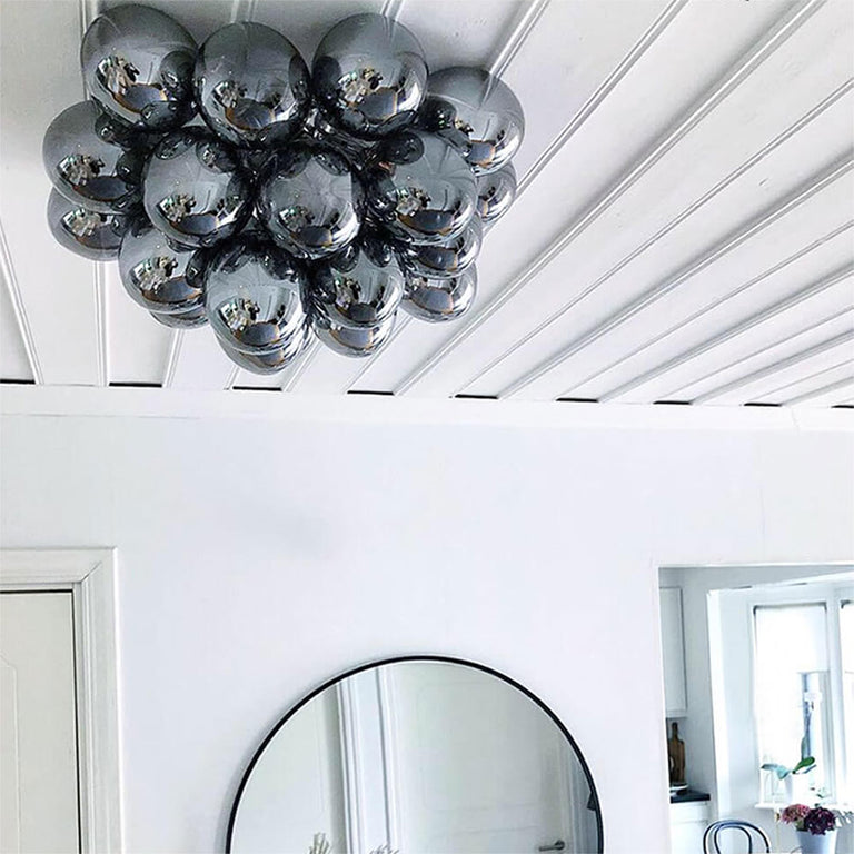 Gross 6 Light Ceiling Light Smoke Grey - 4200990-4505