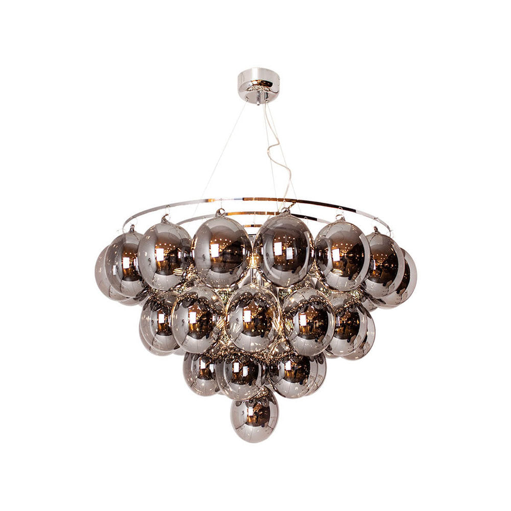 Gross Giant 8 Light Pendant Smoke Grey - 4201310-4505
