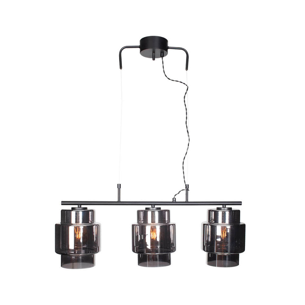 Ebbot 3 Light Bar Pendant Smoke Grey - 4201770-4505