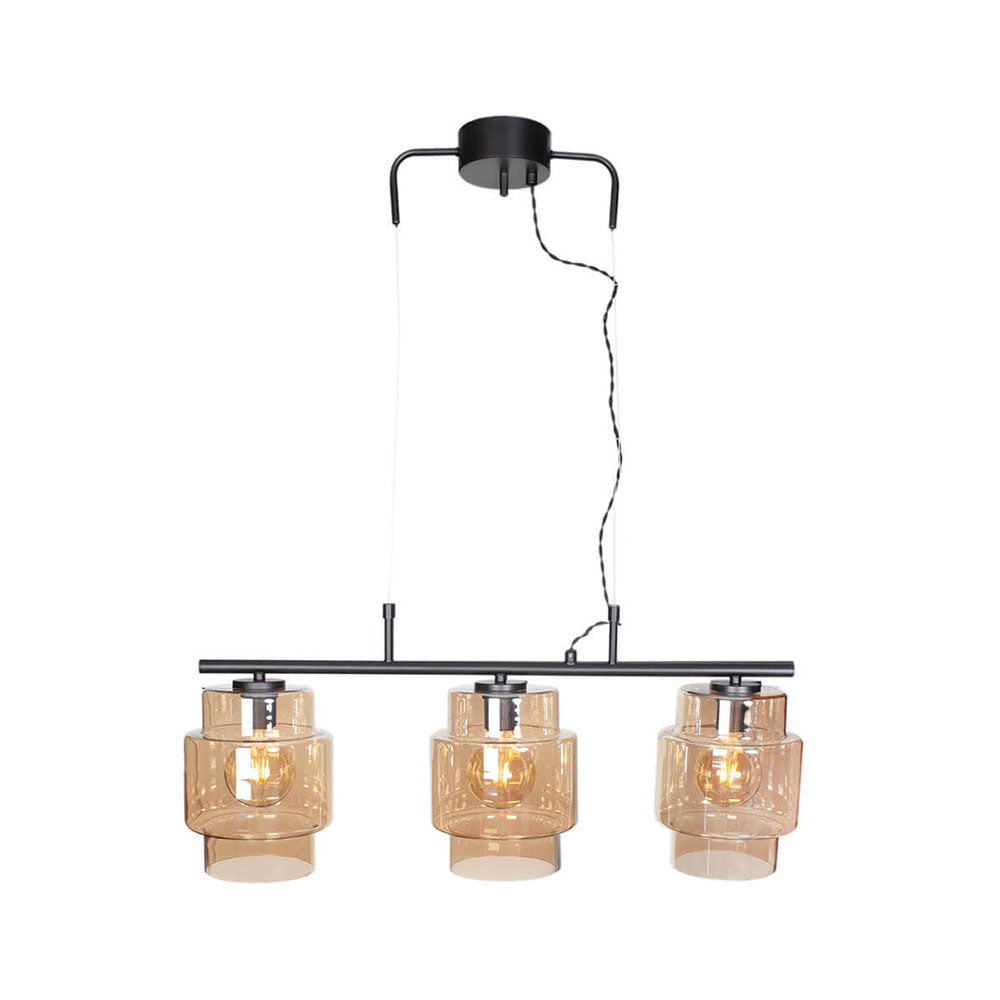 Ebbot 3 Light Bar Pendant Amber - 4201770-5503