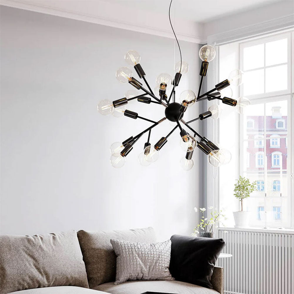 Heroes 24 Light Pendant Black Chrome - 4201920-6513