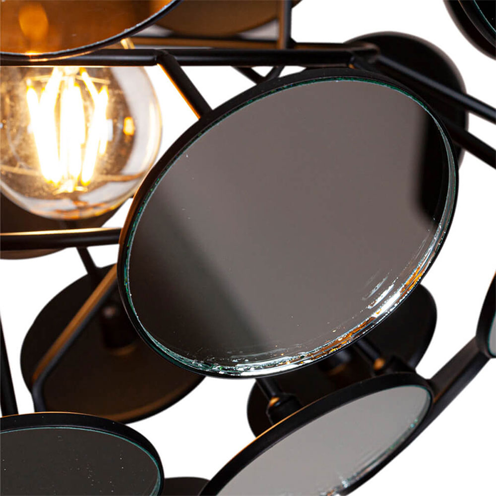 Vanita 3 Light Pendant Mirror - 4201980-7004