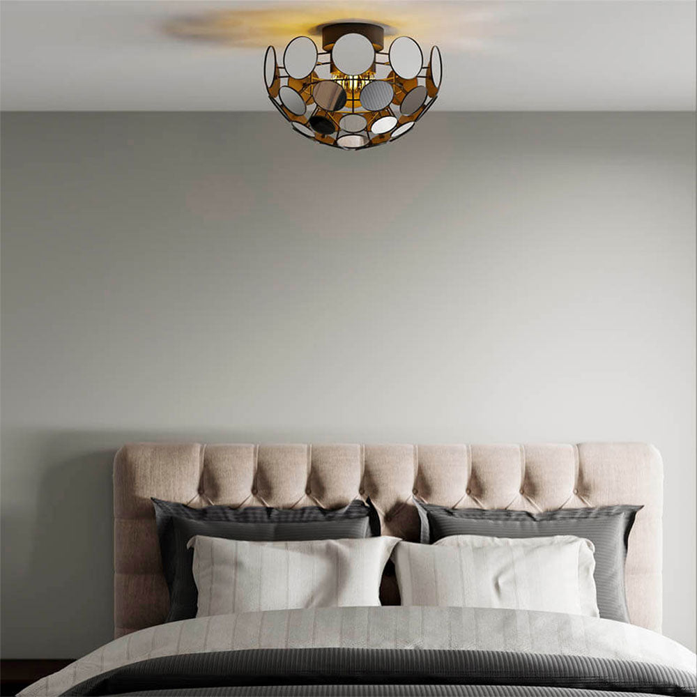 Vanita 3 Light Ceiling Light Mirror - 4201990-7004