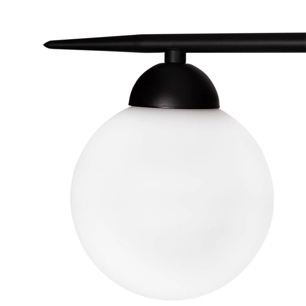 Punto 5 Light Ceiling Light Matt Black - 4202040-4002