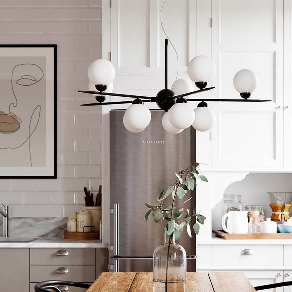 Punto 10 Light Pendant Matt Black - 4202050-4002