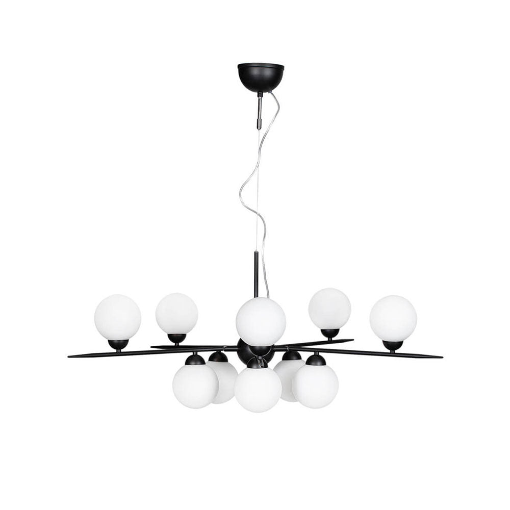 Punto 10 Light Pendant Matt Black - 4202050-4002