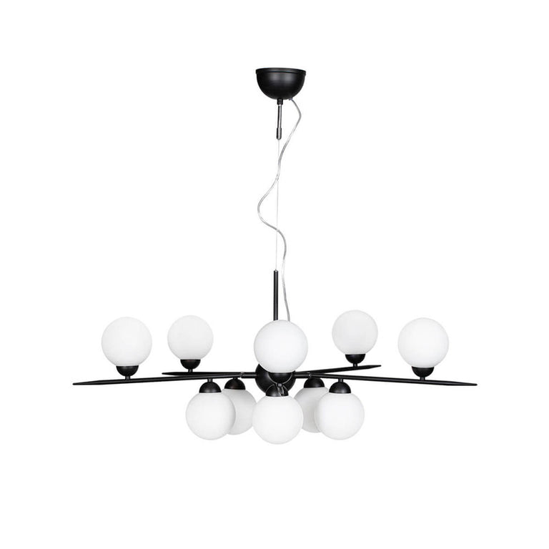 Punto 10 Light Pendant Matt Black - 4202050-4002