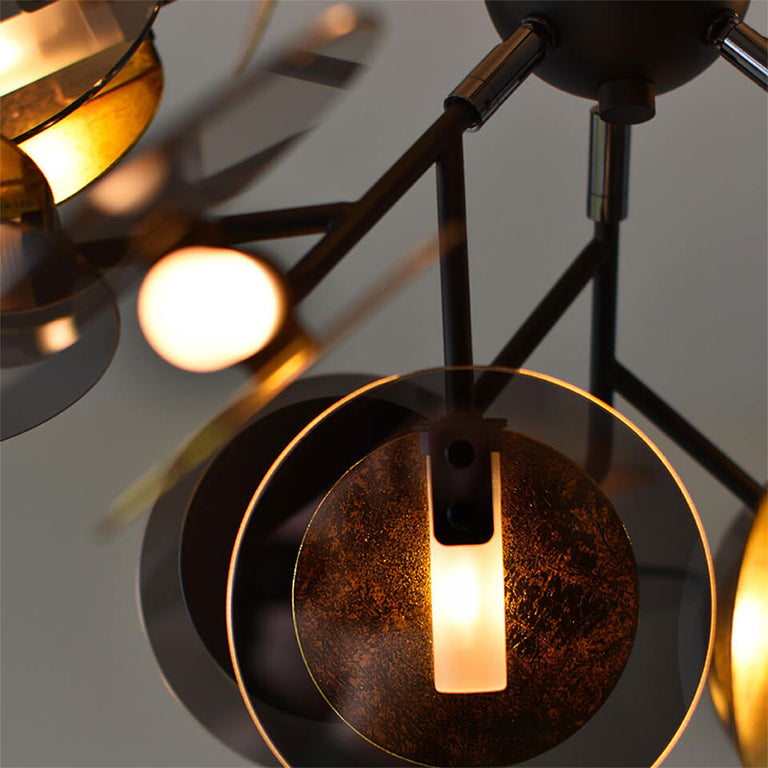 Turno 18 Light Pendant Matt Black - 4202080-4002