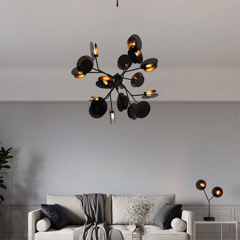 Turno 18 Light Pendant Matt Black - 4202080-4002