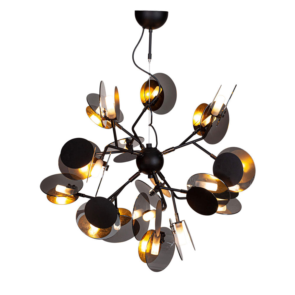 Turno 18 Light Pendant Matt Black - 4202080-4002