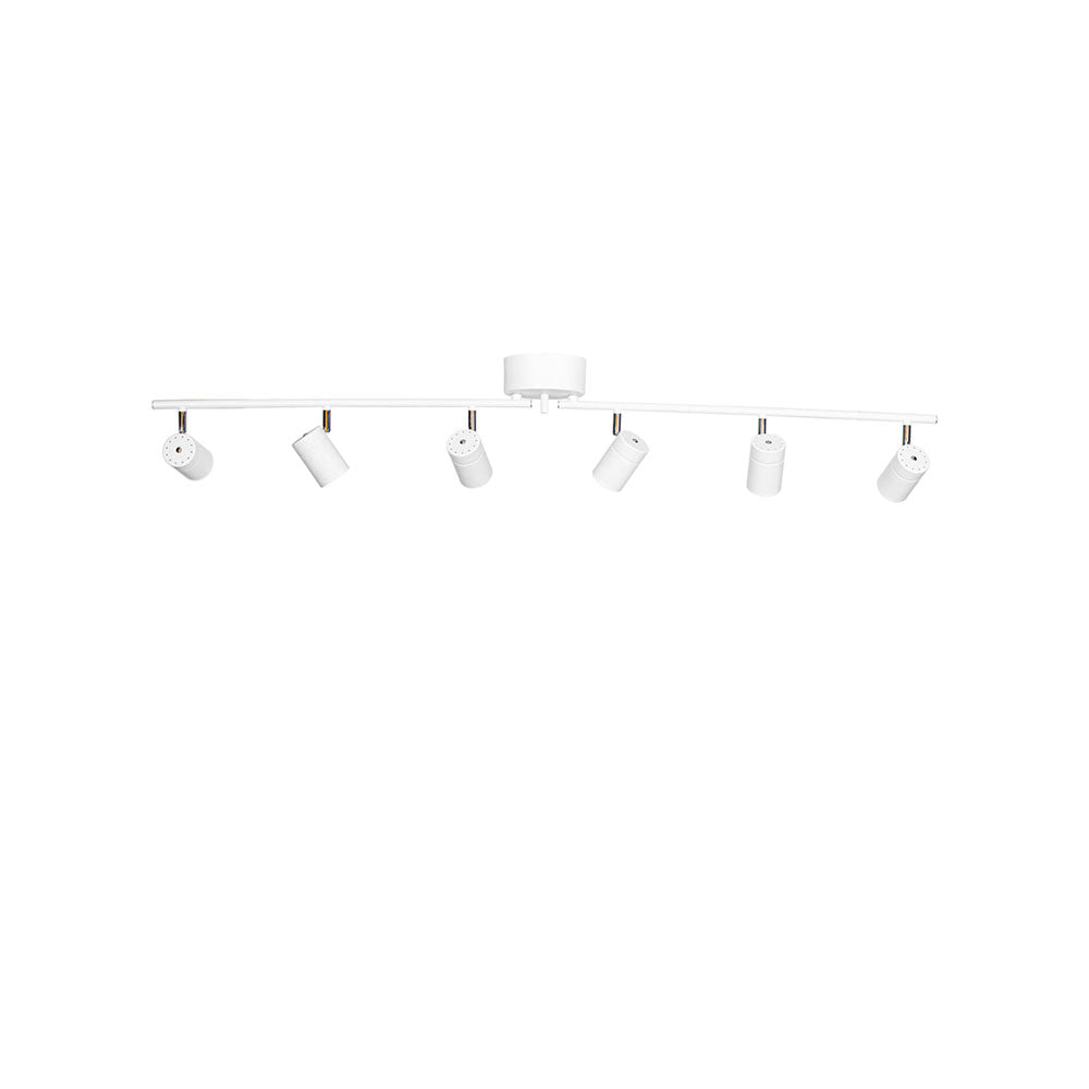 Correct 6 Light Spotlight Matt White - 4202100-5002