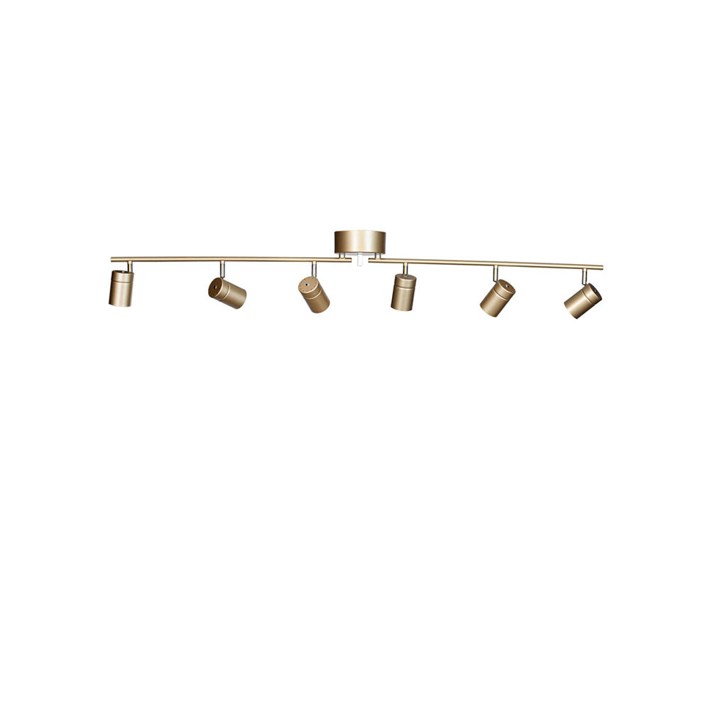Correct 6 Light Spotlight Gold - 4202100-6501