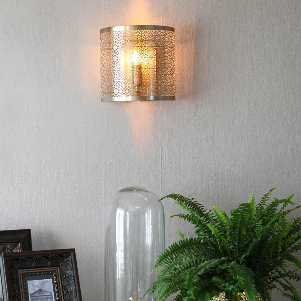 Hermine Wall Light Matt Brass - 4300100-6519