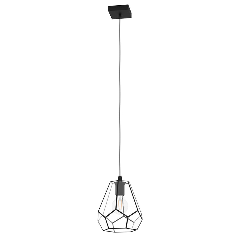 Mardyke 1 Light Pendant Black - 43643N