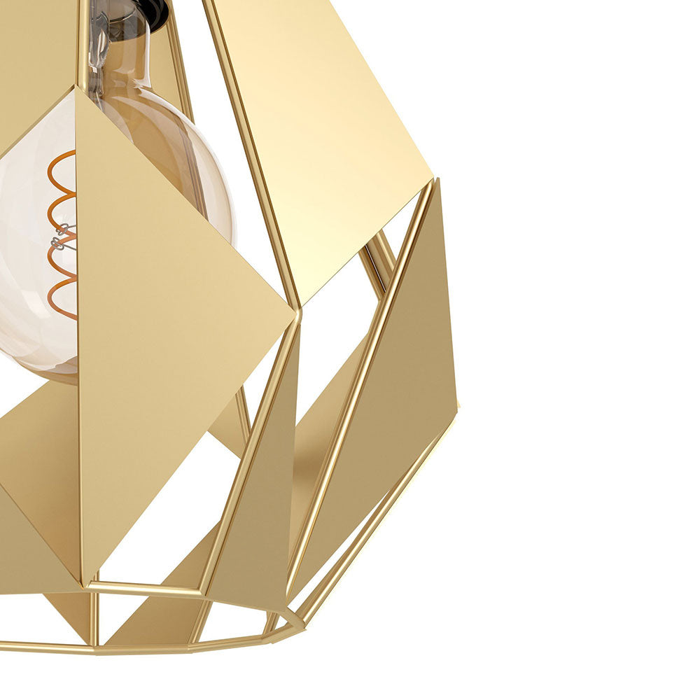 Carlton 1 Light 385mm Pendant Gold - 43815N