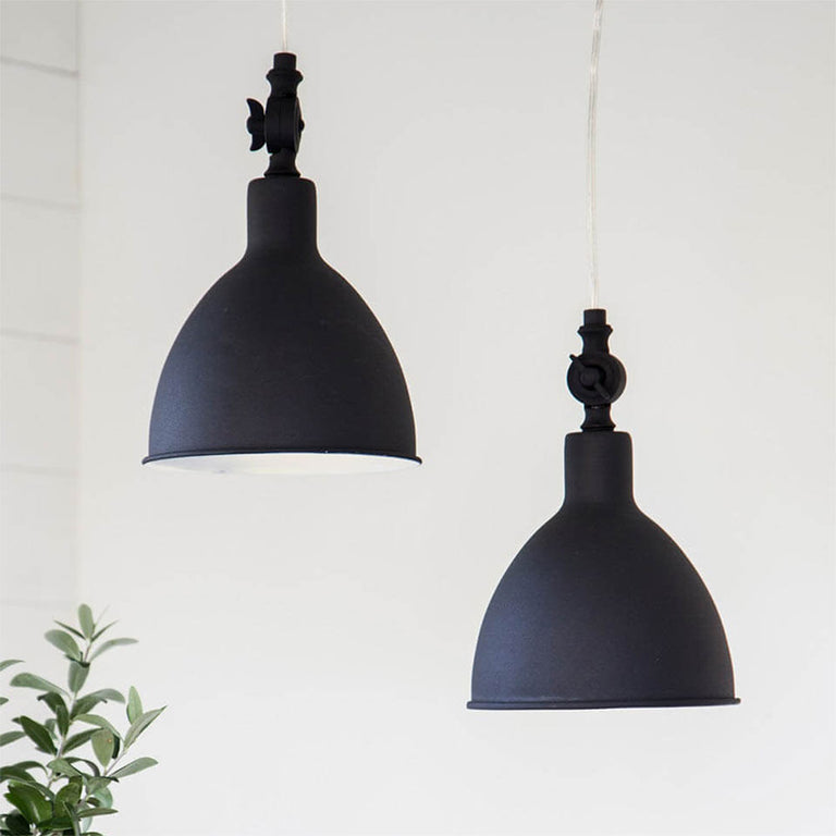 Bazar 1 Light Pendant Sand Black - 4400220-4007