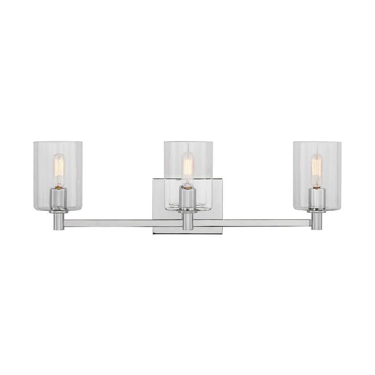 Fullton 3 Light Wall Light Chrome