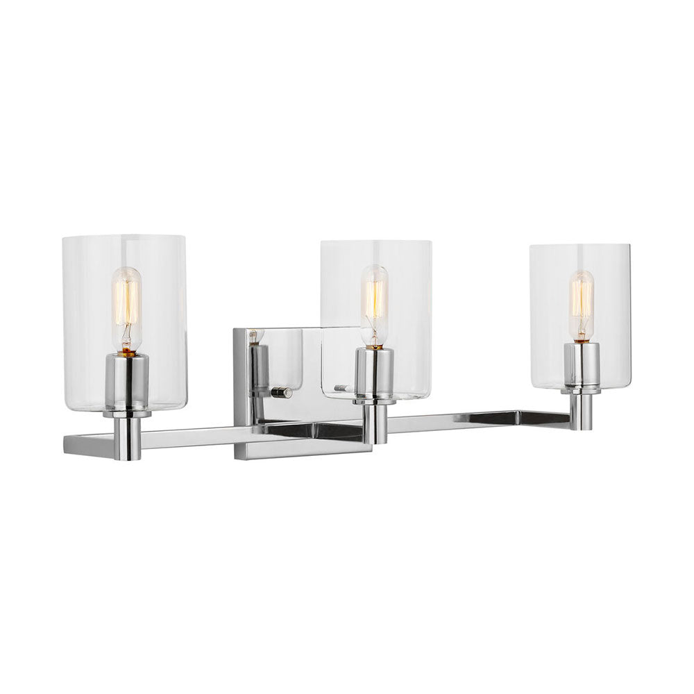 Fullton 3 Light Wall Light Chrome