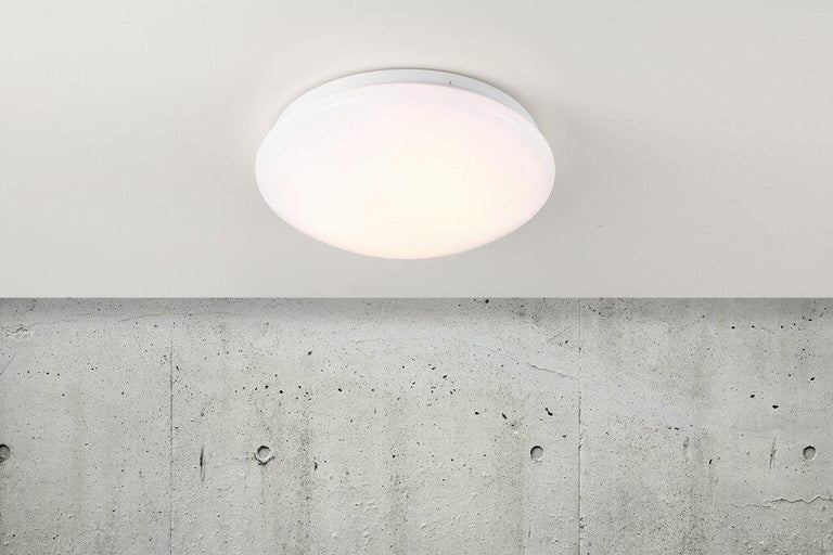 Mani 12W LED Oyster Light White / Warm White - 45606001