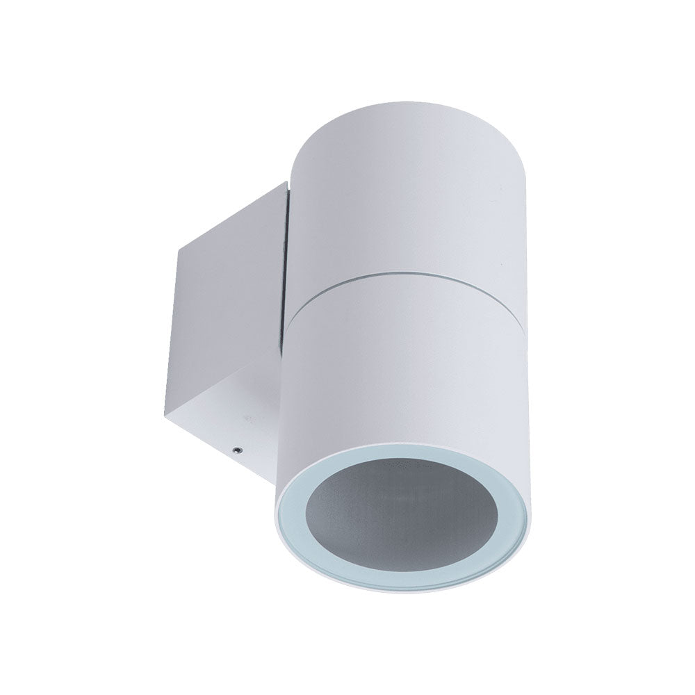 PIPER-PRO-1-RND Exterior LED Wall Light White / Tri-Colour - 49304