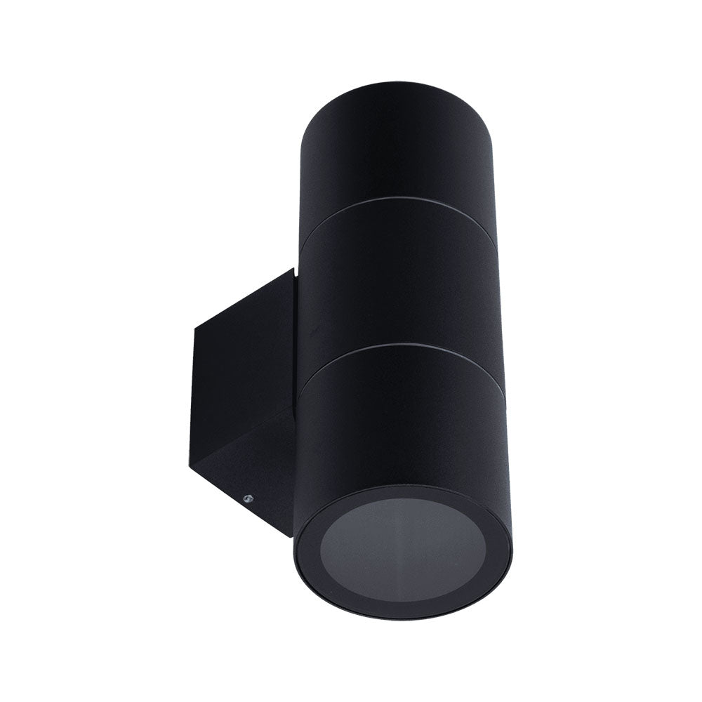 PIPER-PRO-2-RND Exterior LED Wall Light Black / Tri-Colour - 49309